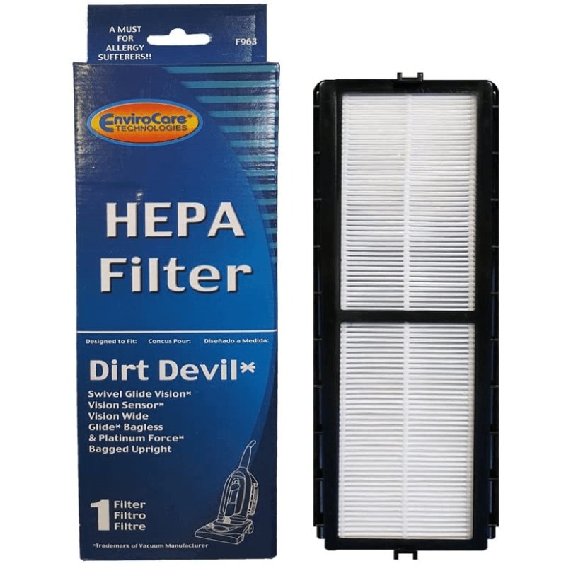 Dirt Devil Hepa Filter for Vision Swivel Glide & Platinum Force - Vacuum Filter
