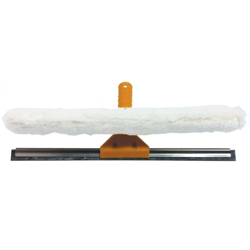 Double Function Squeegee with Rubber Strips or Strip Washer