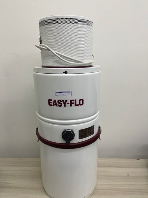 Efficient Allergy-Reducing Central Vacuum System - Easy-Flo EF-1525 with Self-Cleaning Filtration