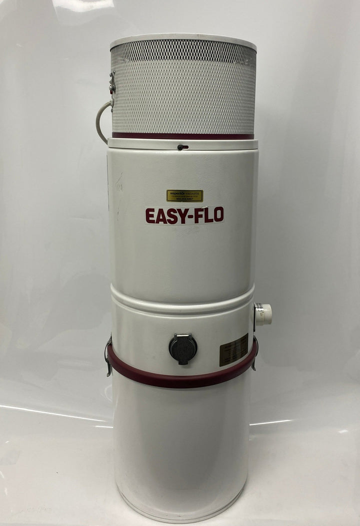 Efficient and Quiet Easy-Flo EF1600 Central Vacuum System with Self-Cleaning Filtration