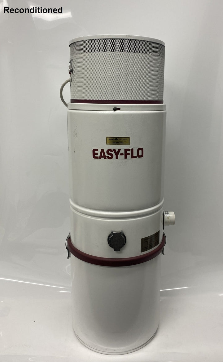 Efficient and Quiet Easy-Flo EF1600 Central Vacuum System with Self-Cleaning Filtration