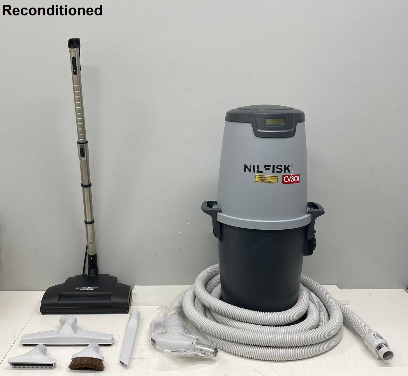 Efficient and Silent Central Vacuum System - Nilfisk CV30i
