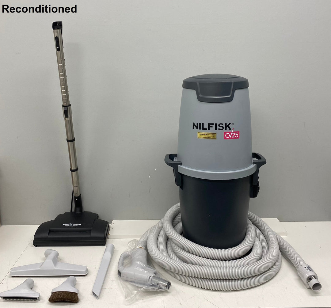 Efficient and Silent Nilfisk CV25 Central Vacuum System