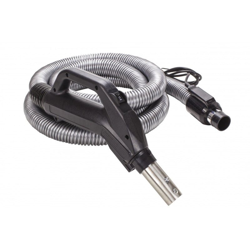 Electrical Hose For Central Vacuum - 10' Silver