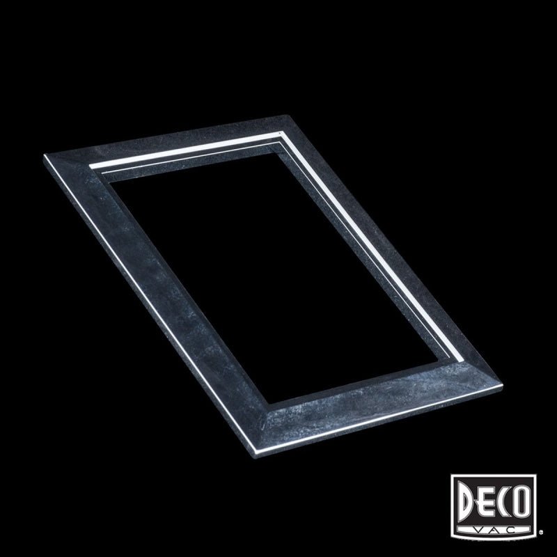 Deco Central Vacuum Wall Valve Trim Plate - Chrome - Central Vacuum Parts