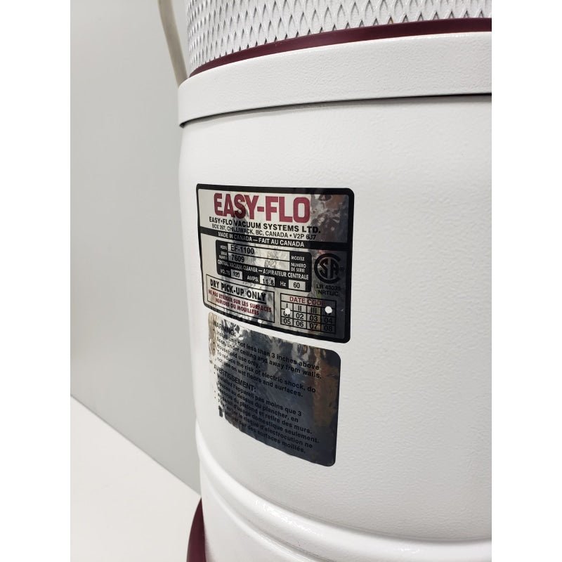 Easy-Flo EF1100 Central Vacuum Unit - Refurbished Products