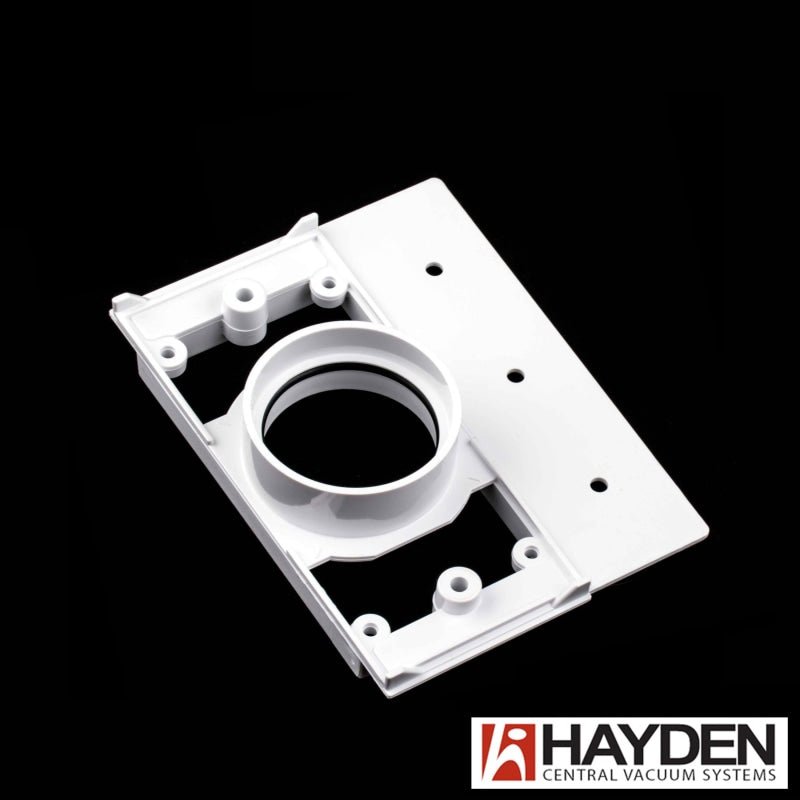 Central Vacuum Wall Back Plate - 2 X 3 - Central Vacuum Parts