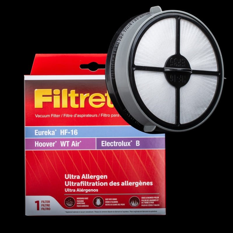 3M Filtrete Eureka / Hoover / Electrolux HF-16 / WindTunnel Air Filter - Vacuum Filters