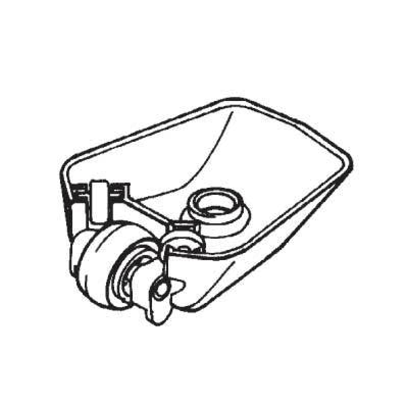 Eureka OEM Castor Assembly - 8000 Series - Vacuum Wheel