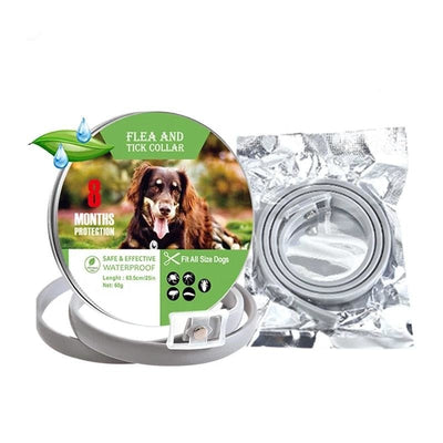 Flea and Tick Prevention Dog Collar - 63.5 cm - Pet Products