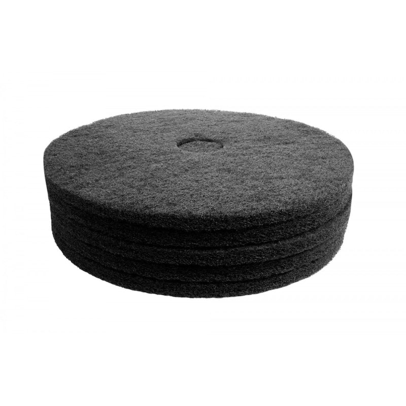 Floor Machine Pads for Stripping 19" Black Box of 5