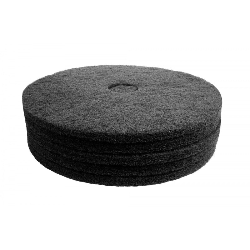 Floor Machine Pads for Stripping 20" Black Box of 5