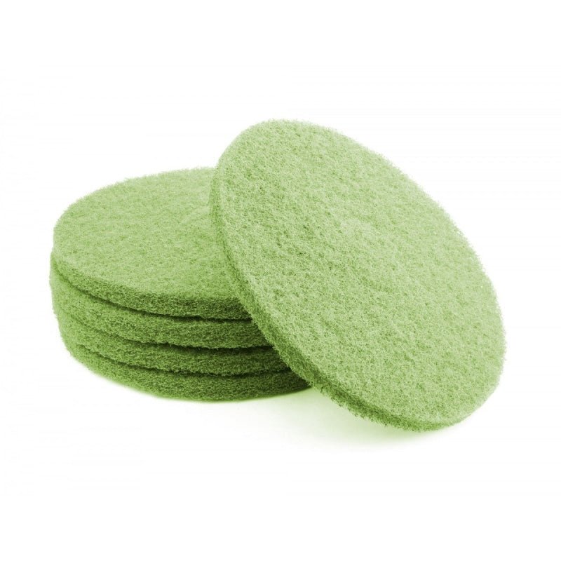 Floor Machine Pads for Super Scrub 14" Green Box of 5