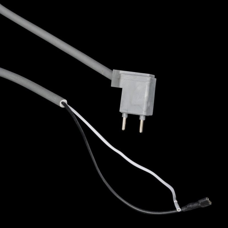 Grey Kenmore/ Panasonic Hayden OEM Power Nozzle Cord 2 Pin Cord - 8 - Plugs