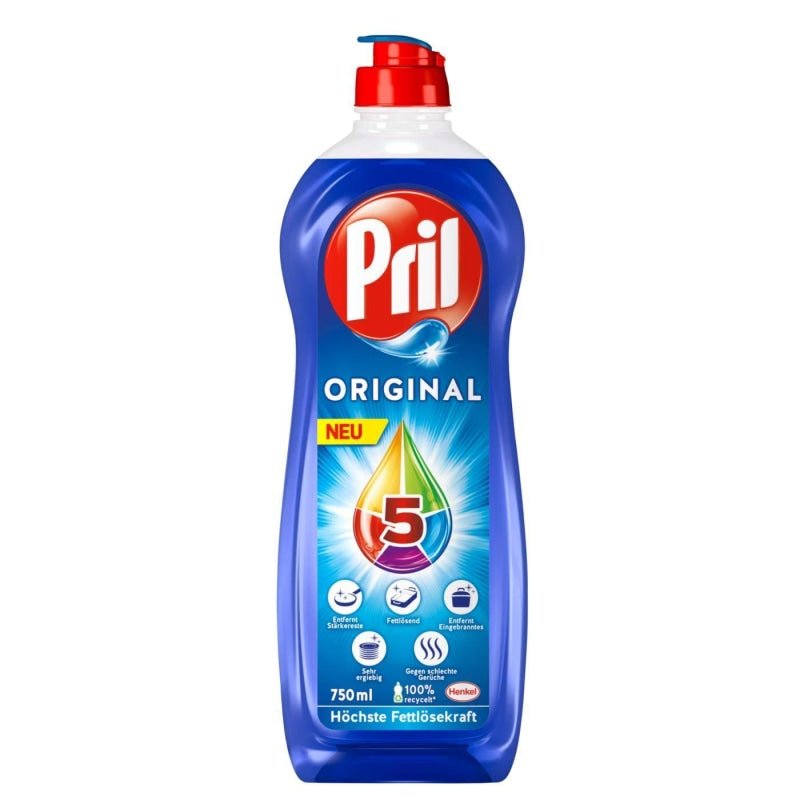 Henkel Pril Dish Liquid Original Scent 750 ml - Cleaning Products