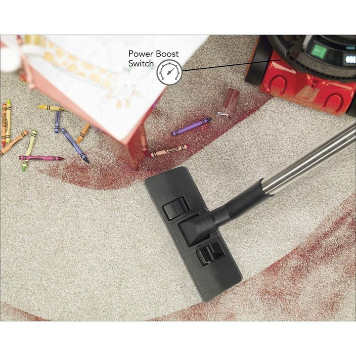 Numatic Henry Cordless Compact Canister Vacuum In Red - Canister Vacuum