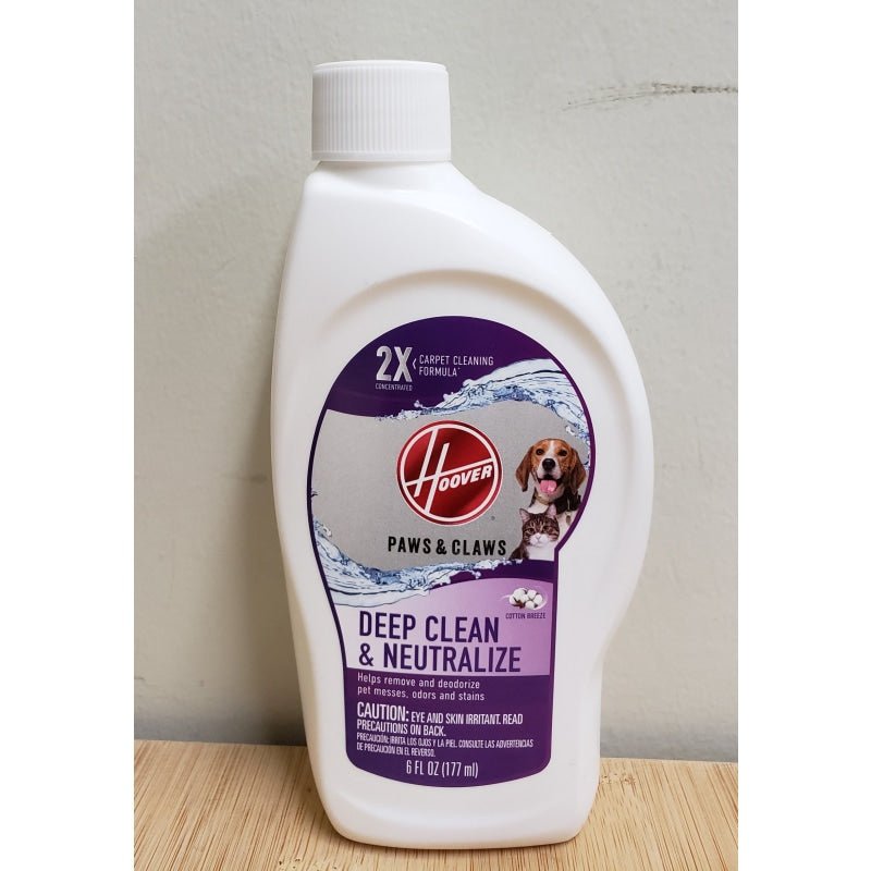 Hoover Deep Clean and Neutralize Carpet Shampoo-6oz - Carpet Cleaners