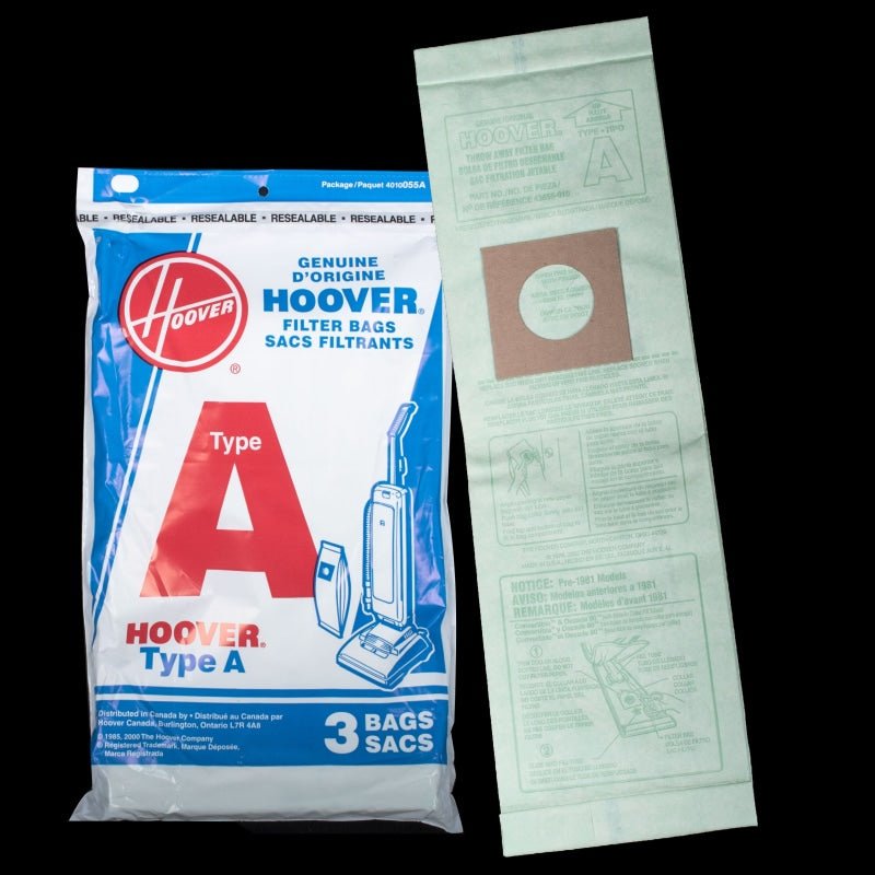 Hoover OEM Paper Bag Top Fill Type A - Vacuum Bags