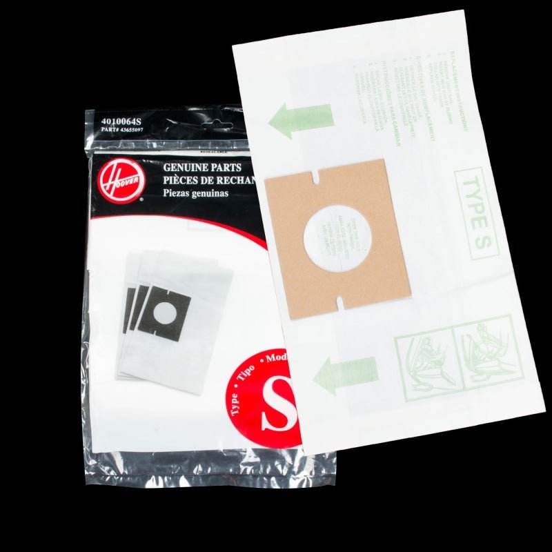 Hoover Spectrum Futura Johnny Vac Paper Bag S 3-Pack OEM