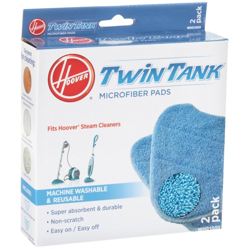 Hoover Twin Tank Washable OEM Microfiber Pads WHO1000 PWH20200 - Hoover Pads