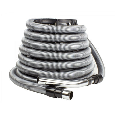 Hose For Central Vacuum - 30' - 1 1/4" Silver