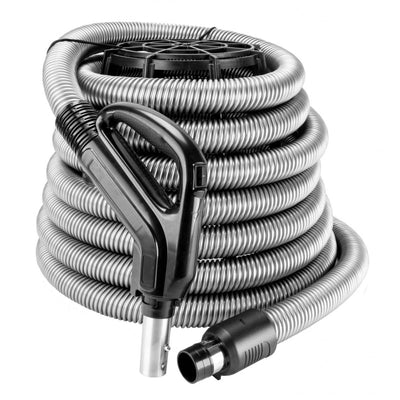 Hose For Central Vacuum - 40' Silver