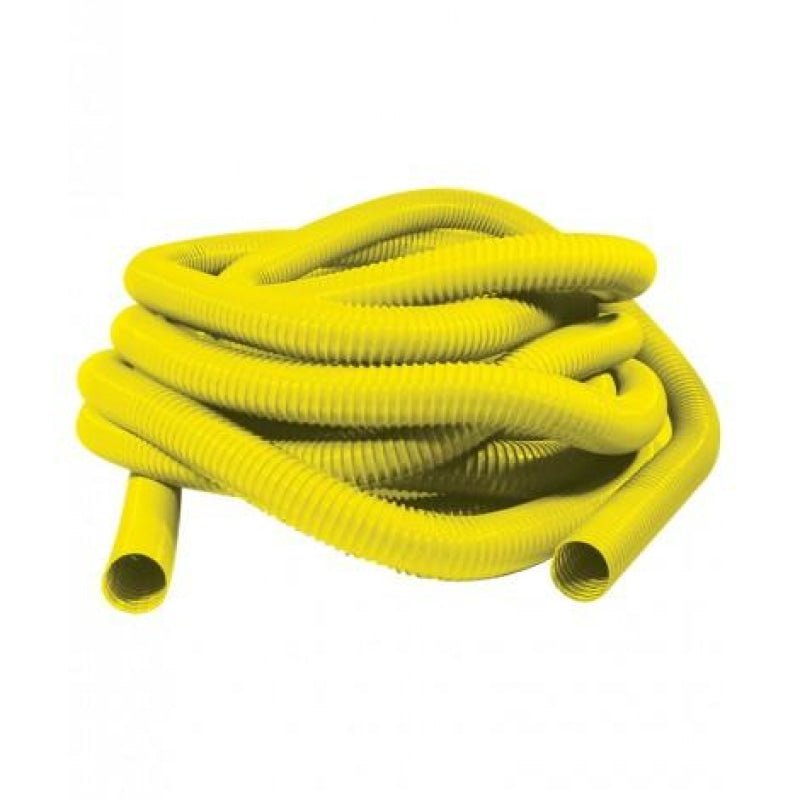 Hose For Central Vacuum 50' 2" Yellow Metal ReinForced