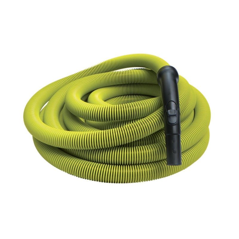 Hose For Central Vacuum 50' Lime - Black