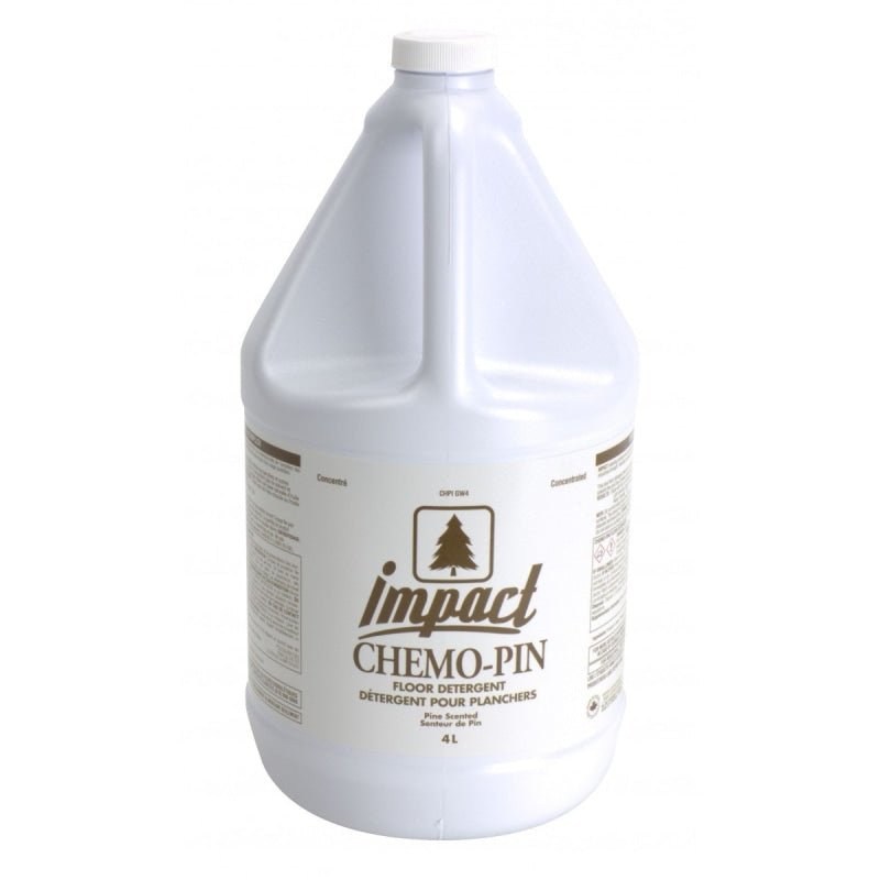 Impact Chemo-Pin Floor Detergent Pine Scented 1.04 gal (4L) 