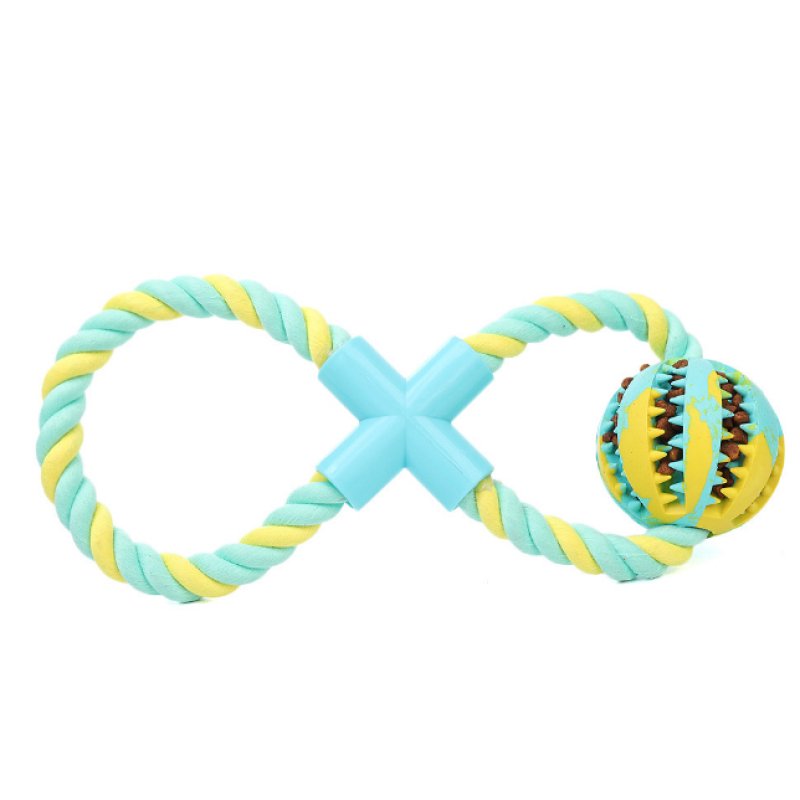 Indestructible Baseball with 8-shaped Cotton Rope - Medium - Pet Products