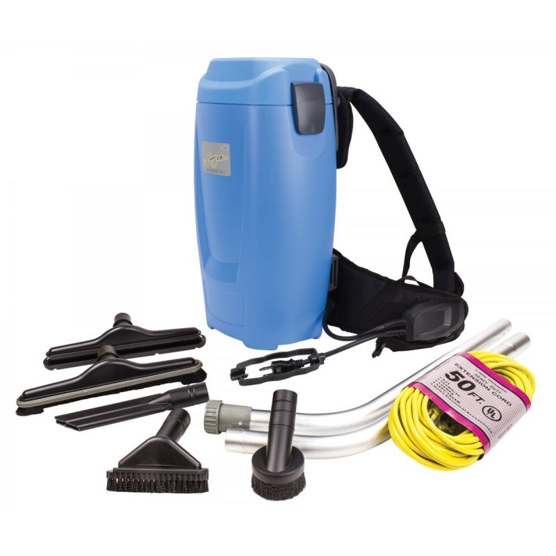 Johnny Vac JVBP6 1.5 Gal Back Pack Vacuum With Hepa Filtration - Backpack Vacuum