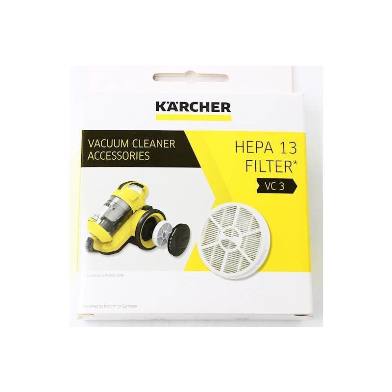 Vervangende Filterset compatibel met Kärcher VC3 stofzuiger 1.198-125.0, 2.863-238.0, Filterset toebehoren met 1 HEPA-filter, 2 stofcontainerfilters, 2 speciale schuimfilters en reinigingsborstel Vervangende Filterset compatibel met Kärcher VC3 stofzuiger 1.198-125.0, 2.863-238.0, Filterset toebehoren met 1 HEPA-filter, 2 stofcontainerfilters, 2 speciale schuimfilters en reinigingsborstel