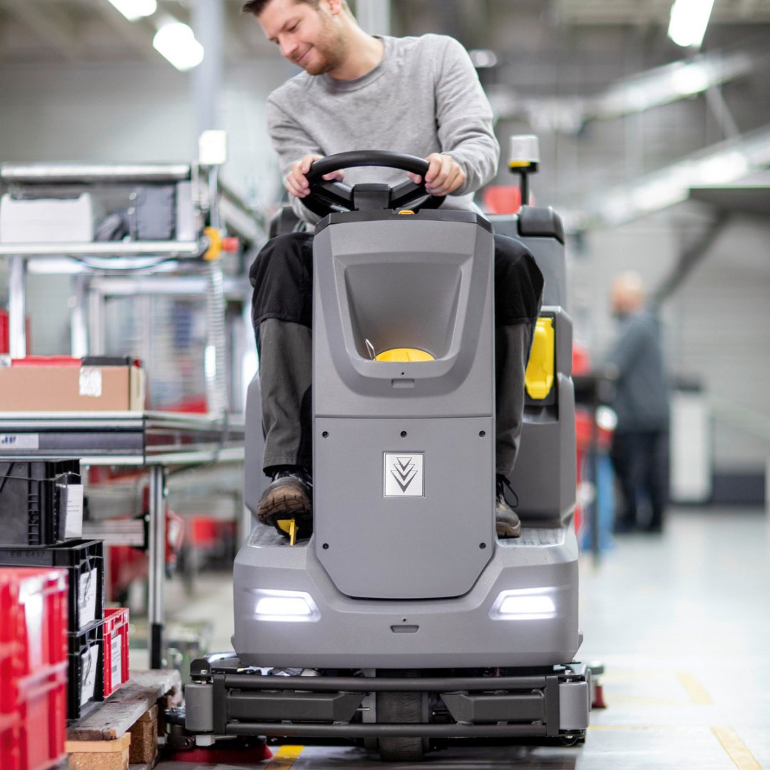 Karcher Scrubber Drier B 110 R Bp - Ride-Ons