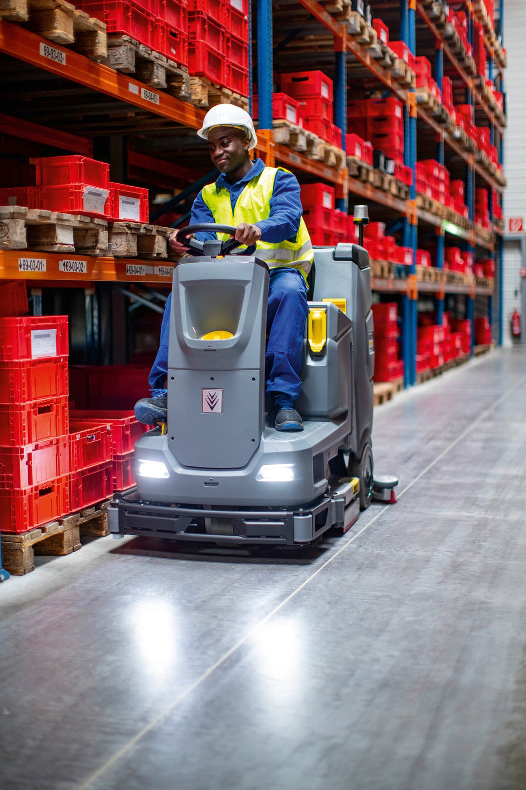 Karcher Scrubber Drier B 110 R Bp - Ride-Ons