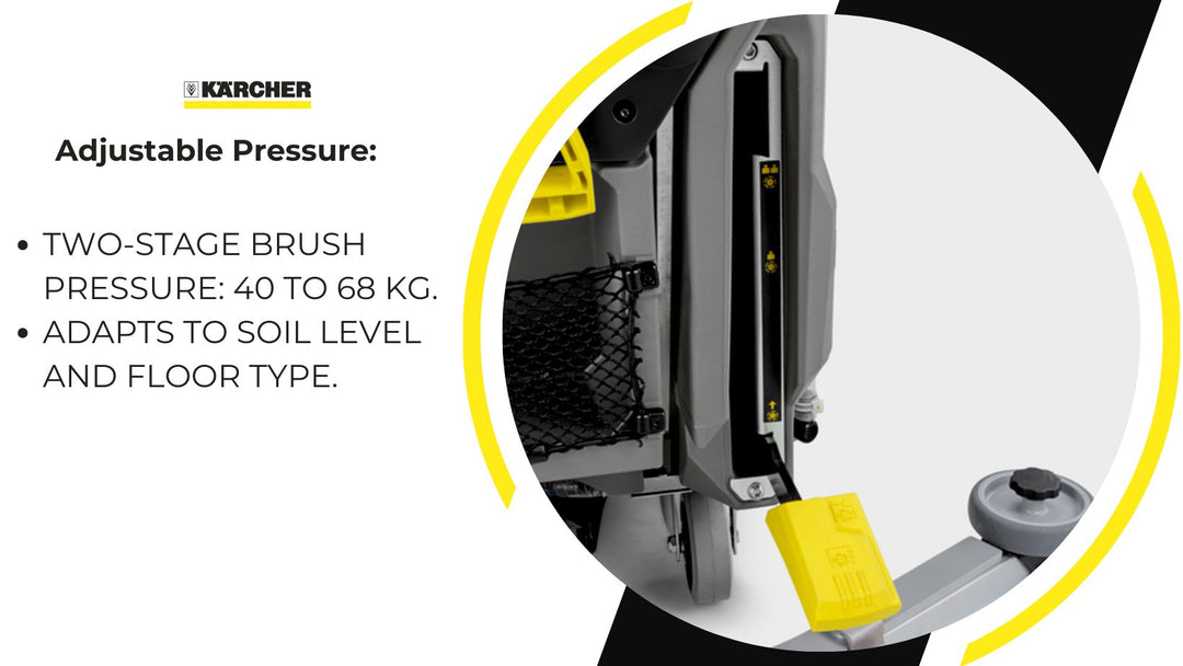 Karcher Scrubber Drier BD 80/100 W Bp Classic With AGM batteries & Shelf charger - Scrubbers