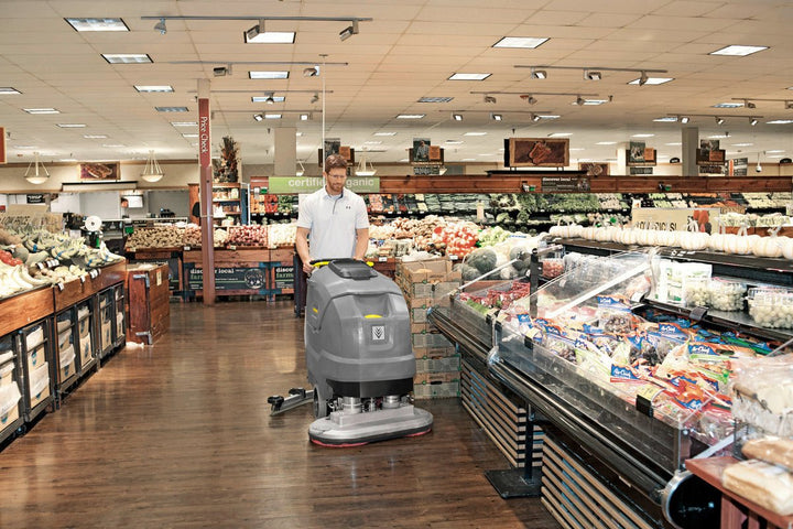 Karcher Scrubber Drier BD 80/100 W Bp Classic With AGM batteries & Shelf charger - Scrubbers