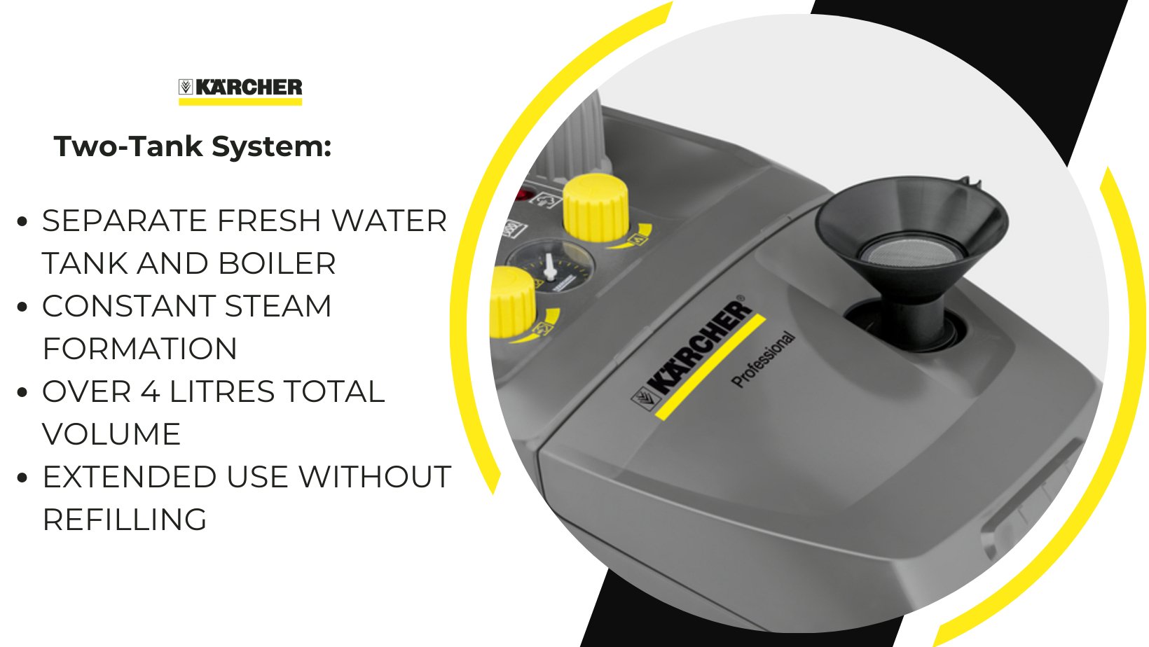KARCHER SG 4/4 スチームクリーナー 本体 SG 4/4 スチームクリーナー 業務用 | ケルヒャー