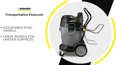 Karcher wet & dry vacuum NT Tact Features
