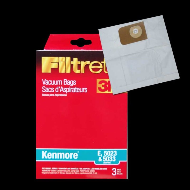 Kenmore 3M Filtrete Bag E 5023 & 5033 - Vacuum Bags