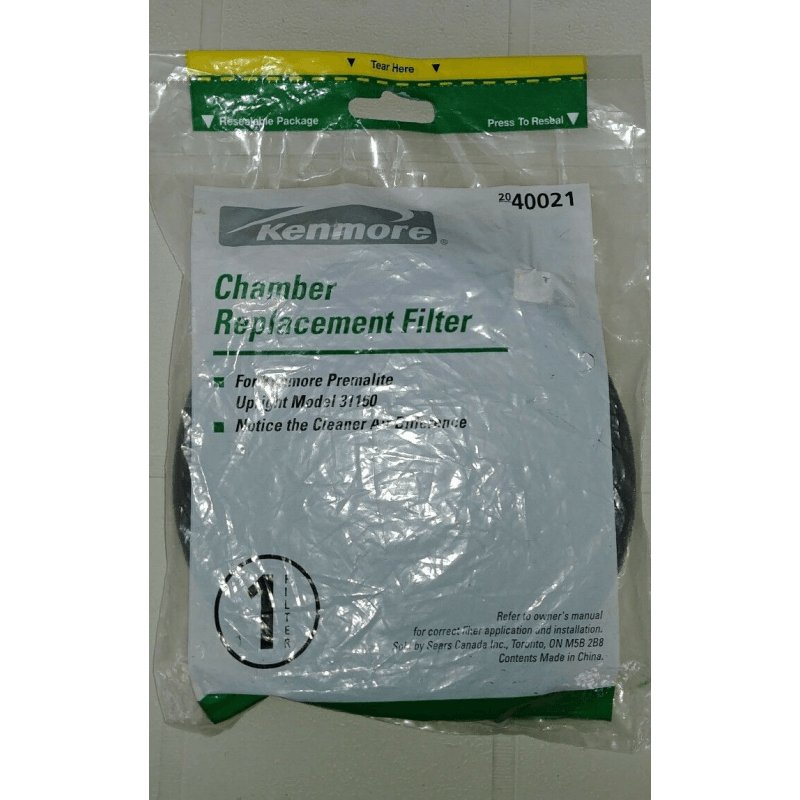 Kenmore Chamber Replacement Filter- Premalite Upright 31160 - Vacuum Filter