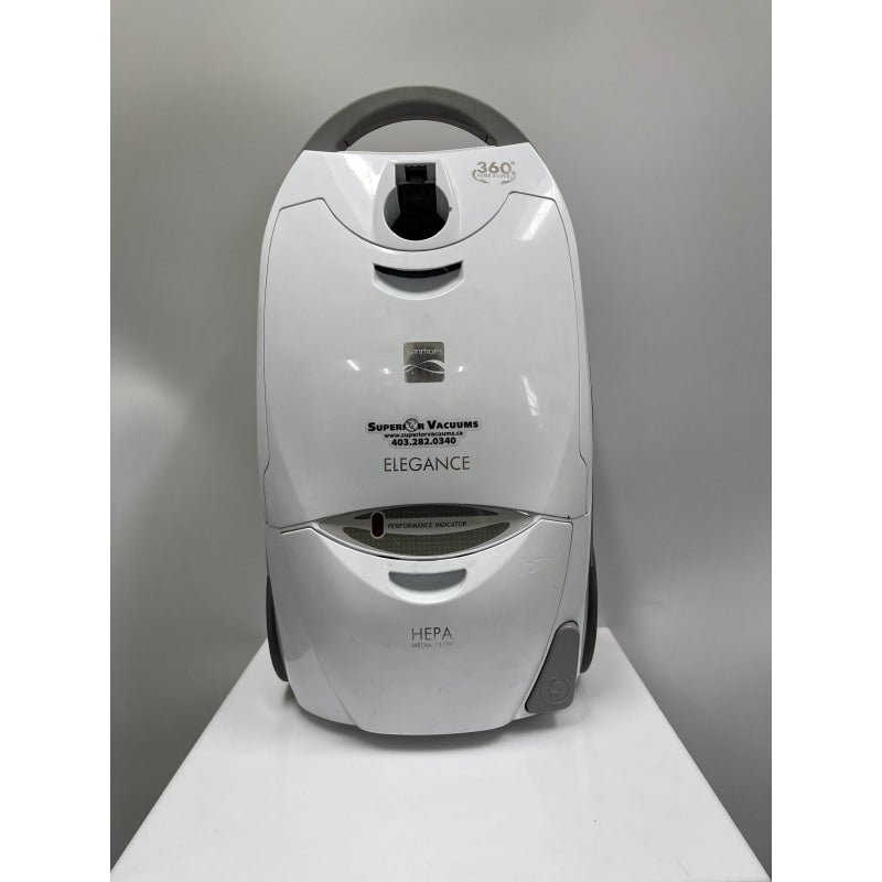 Kenmore Elegance 12-Amp Canister Vacuum White - Refurbished - Refurbished Product