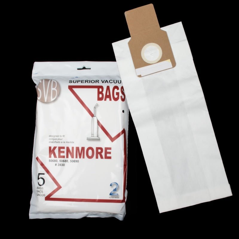 Kenmore/ Panasonic Paper Bag Type U12 U U10 w/ Rubber Seal - Vacuum Bags