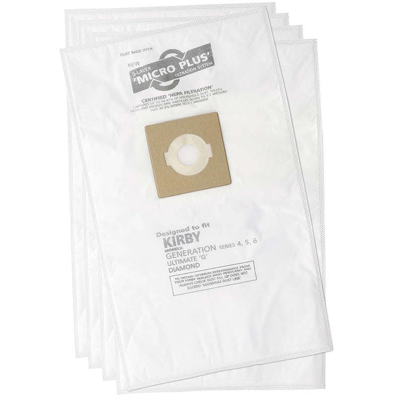 Kirby Generation Series HEPA Filter Bags – 6 pack