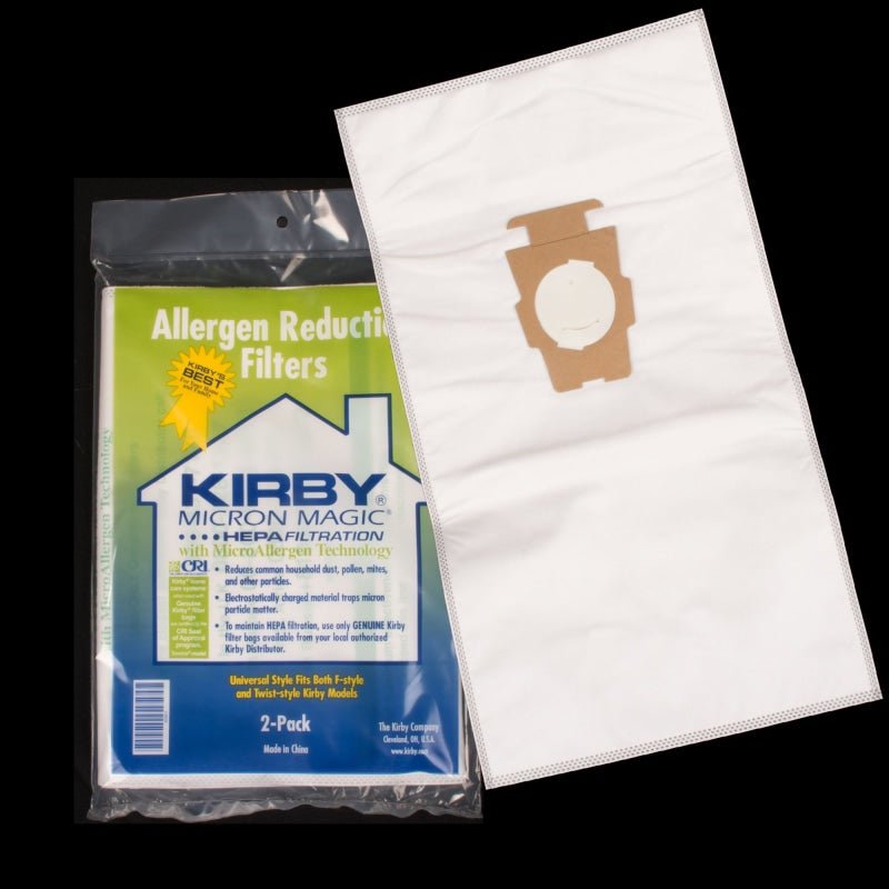 Kirby OEM Allergen Reduction HEPA Bags - Pack of 2 - Vacuum Bags