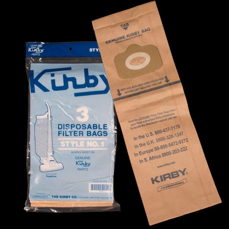 Kirby Traditional OEM Style 1 Paper Bag - Vacuum Bags