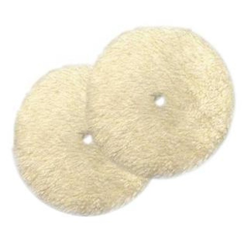 Koblenz Lambswool OEM Pad With Plastic Retainer - 2 Pack - Floor Polisher