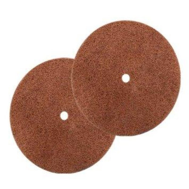 Koblenz OEM Cleaning Pad Brown With Retainer - 2 Pack - Floor Polisher