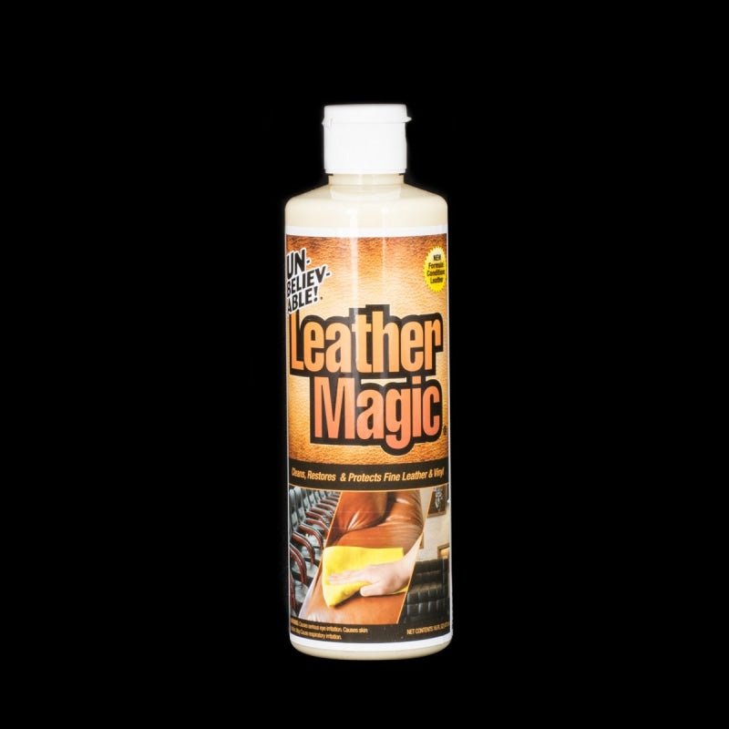 Leather Magic Leather & Vinyl Stain Remover 16 Ounce - Cleaning Products