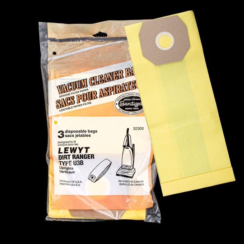 Lewyt Paper Bag U3B 3-Pack