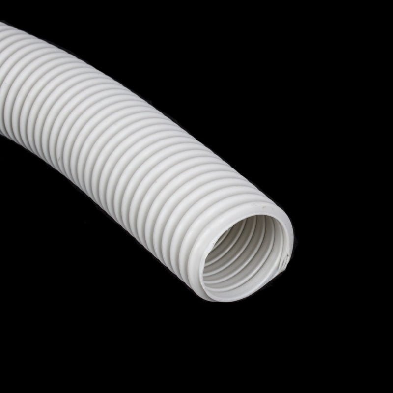 Light Grey Crushproof Air Hose - 60 X 1 3/8 - Central Vacuum Hoses